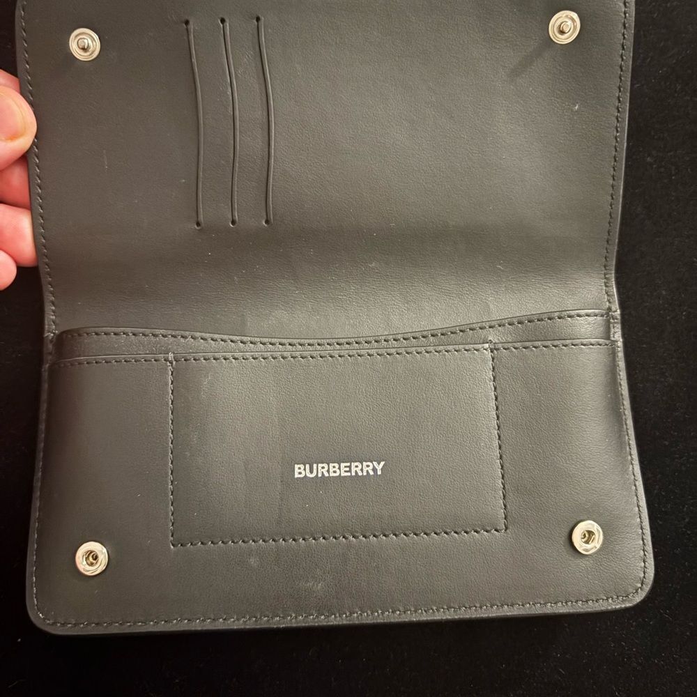 Brand new Burberry Black Leather Wallet/ check holder/ card holder - Picture 5 of 11
